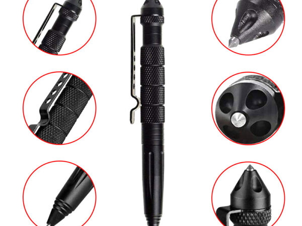 Outdoor Self-Defense B2 Tungsten Steel Tip Tactical Defense Pen EDC Detail