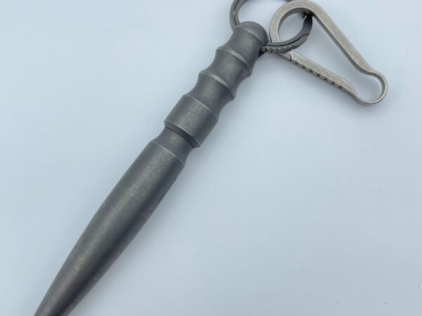 Stone Washed Titanium Alloy EDC Tactical Pen Mini Self-Defense Pen Window Breaker Camping Pen 7