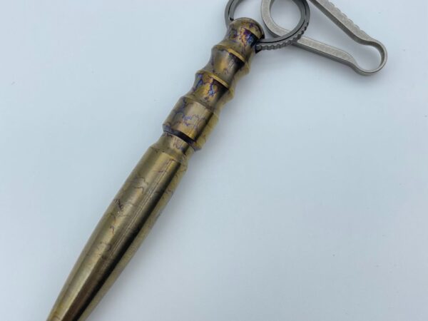 Titanium Alloy EDC Tactical Pen Mini Self-Defense Pen Iridescent Edition