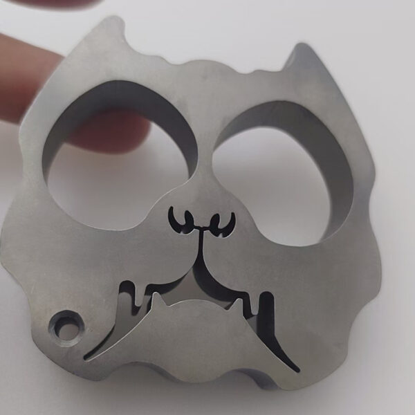 Titanium Brass Knuckles – Arc