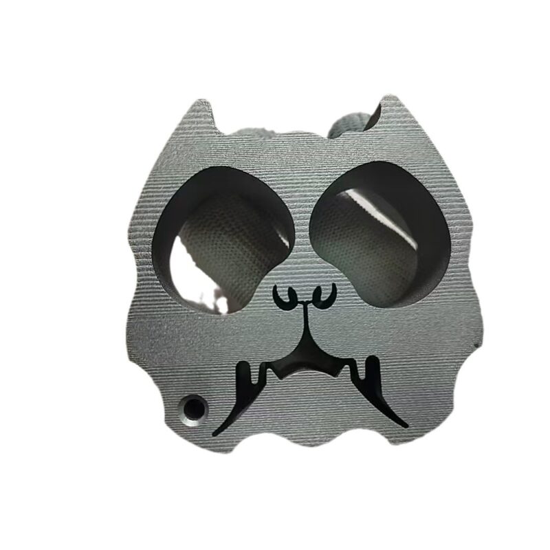 Titanium Brass Knuckles – Pointed