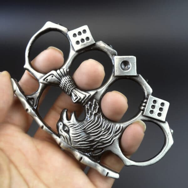 Eagle Dice Brass Knuckles – 4 Finger