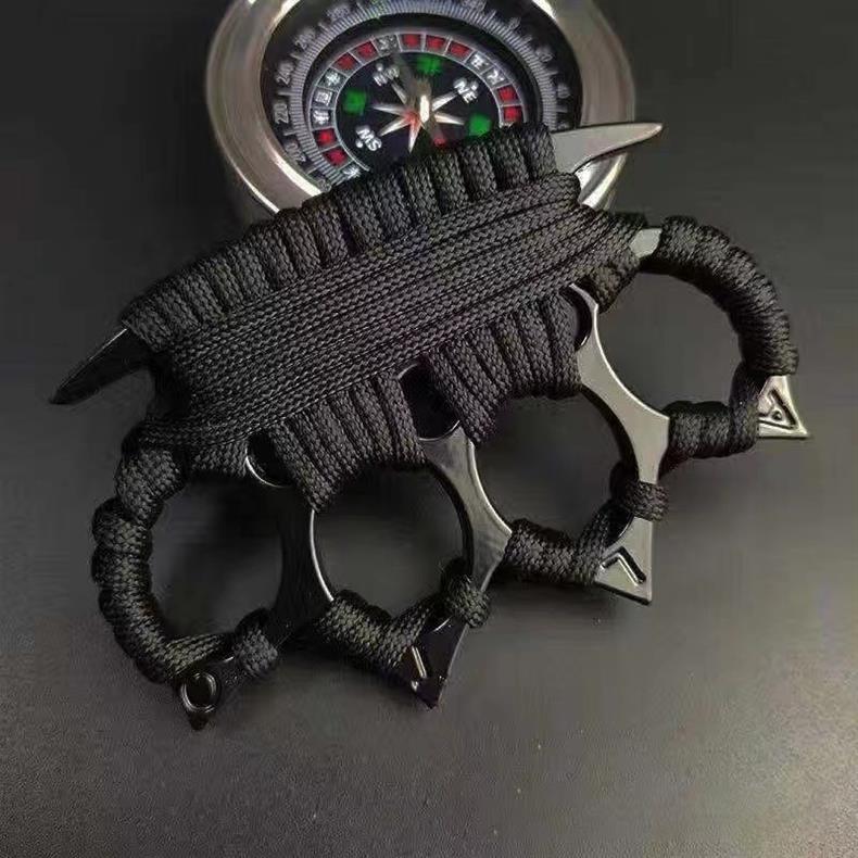 Black-Four-Finger-Metal-Knuckle-Ring-Training-Glove-with-Hand-Support-Belt.jpg