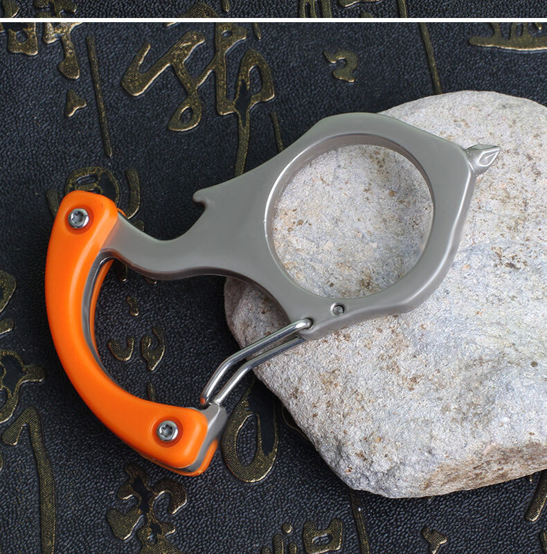 Orange Knuckle Keychain