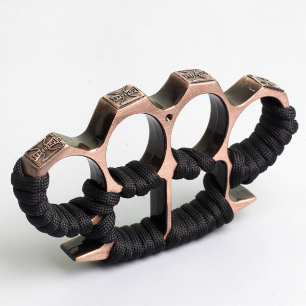 Paracord Brass Knuckles – Black