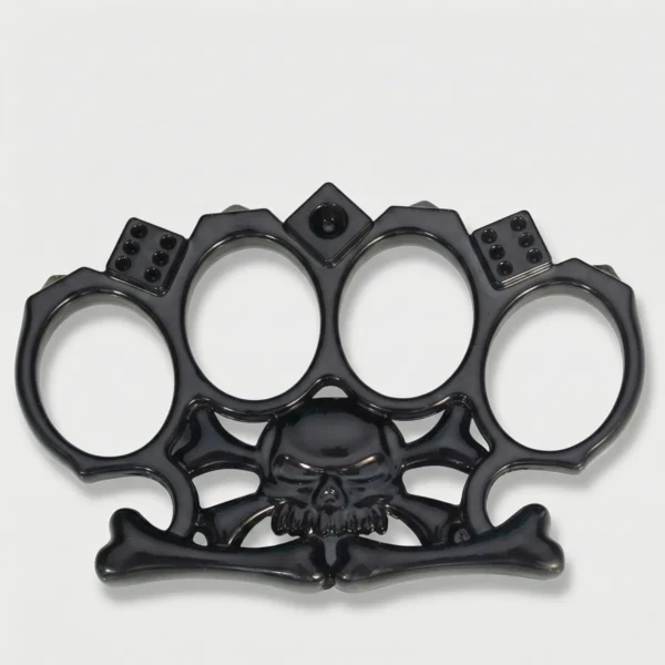 Skull Novelty Brass Knuckles – Rescue
