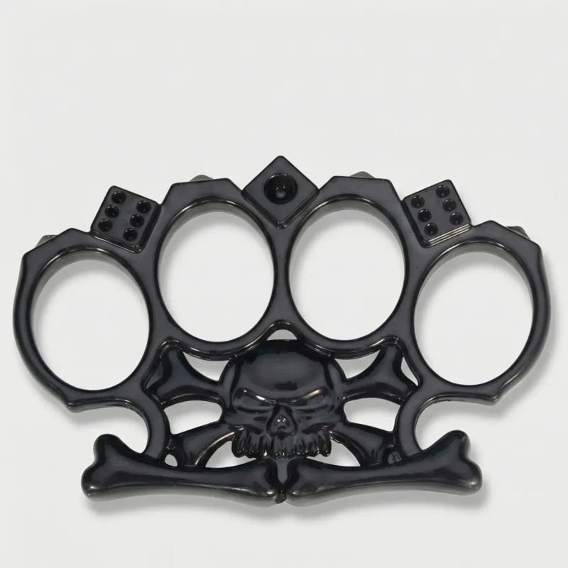 Skull Novelty Brass Knuckles