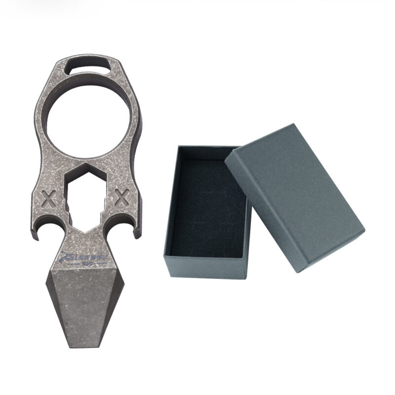 Wrench Multi-Tool Keychain – Black