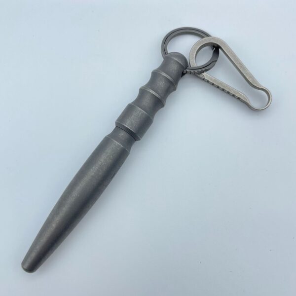 Titanium Stonewashed Tactical Pen
