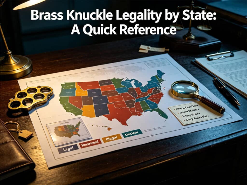 Brass Knuckle Legality by State A Quick Reference