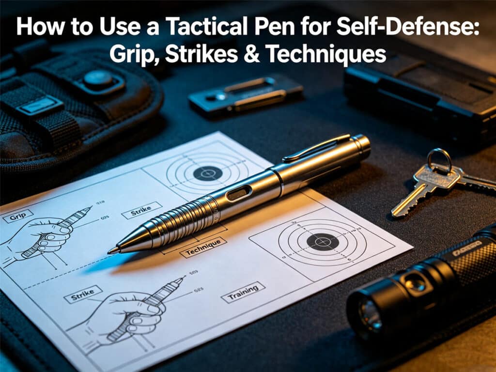 How to Use a Tactical Pen for Self-Defense: Grip, Strikes & Techniques