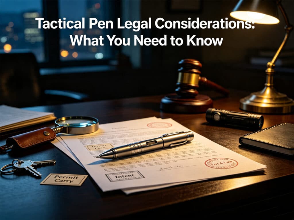Tactical Pen Legal Considerations What You Need to Know