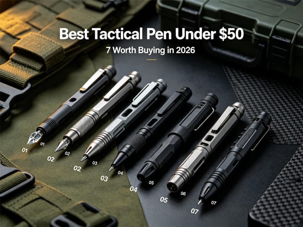 Best Tactical Pen Under $50: 7 Worth Buying in 2026