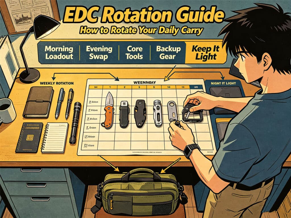 EDC Rotation Guide: How to Rotate Your Daily Carry